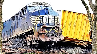 Train Wrecks 2022  SPECIAL REPORT [upl. by Boardman865]