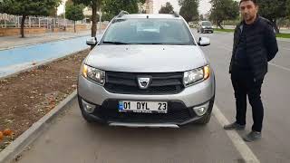 DACIA SANDERO STEPWAY 2015 Yokuş Kalkış Desteği Alarm Otoban Konfor Sinyal Yol Bilgisayarı [upl. by Reivazx]