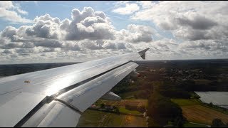 HD Air France A320 FGKXP Landing NantesAtlantique NTE [upl. by Plossl215]