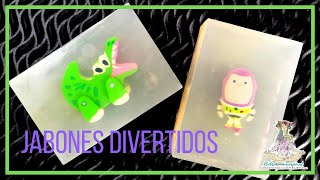 Jabones Divertidos  DIY cómo encapsular gomas y juguetes [upl. by Reidid563]