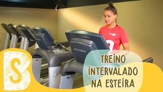 COMO EMAGRECER COM TREINO INTERVALADO NA ESTEIRA [upl. by Clarey]