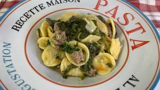 Orecchiette con Friarielli e Salsiccia [upl. by Vachil]