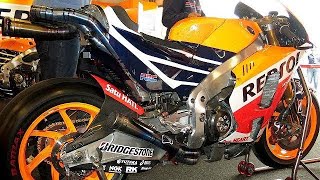 HONDA RC213V 2016 MotoGP Exhaust Sound [upl. by Reivad]