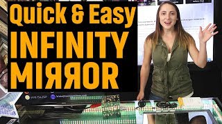 How To Make A Cheap Infinity Mirror [upl. by Wentworth]