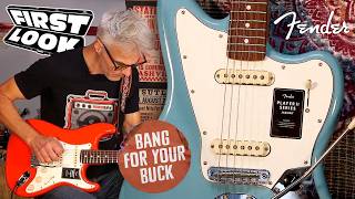 Fender’s BestValued Guitars The Player II Stratocaster HSS amp Jaguar Demos  First Look [upl. by Waddell]