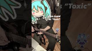 Britney Spears “Toxic” on Miku Guitar Pedal [upl. by Eelyam]