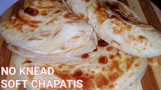 Jinsi ya kupika chapati laini sana na za kuchambuka bila kukanda unga sana [upl. by Ethel]