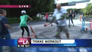 Trikke  Good Day LA on FOX 11 News April 24 2012 [upl. by Ert]