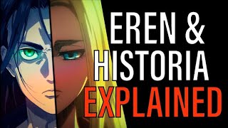 Eren and Historia  Attack on Titan Relationship Explained [upl. by Ahsinnod]