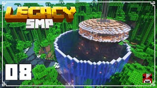 Legacy SMP  08  The FISHBOWL gets a UFO  Survival Minecraft 115 [upl. by Eilata]