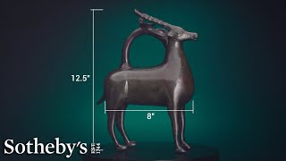 The Bronze Buck from the Near East Cherished Over 12 Centuries  Sothebys [upl. by Katz]