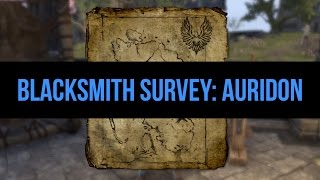 ESO  Blacksmith Survey Auridon [upl. by Siletotsira674]