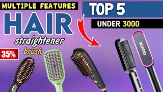 best hair straightener brush  best hair straightener brush in india  best hair straightener 2023 [upl. by Poree]