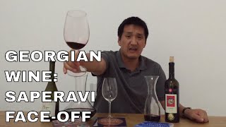 Georgian RED Wine  Saperavi FaceOff [upl. by Armillia]