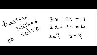 METHOD OF ELIMINATION BY EQUATING THE COEFFICIENTS [upl. by Joellen]