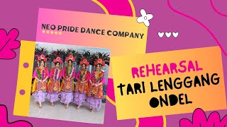 Rehearsal Tari Lenggang Ondel Betawi [upl. by Aneehsram]