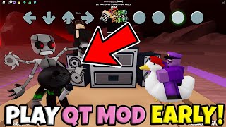 how to play QT Mod EARLY on funky friday [upl. by Ayad]