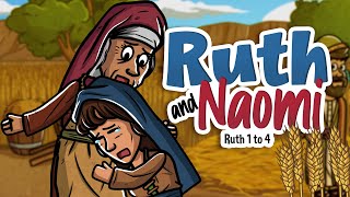 Ruth y Naomi  Animated Bible Stories  My First Bible  48 [upl. by Eastlake949]