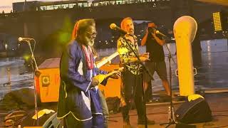 BABA SISSOKO amp Mediterranean Blues  FLOSS FESTIVAL BASEL 190823 [upl. by Nreval]