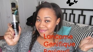 Product Review⎮Lancome Advanced Genifique Youth Activating Concentrate on Youthful Skin [upl. by Aicilehp74]