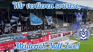 Wir verlieren sowieso Meiderich Null Zwo fangesang msvduisburg ultras [upl. by Anaiv]