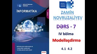 Modelləşdirmə IV bölmənin davamı 41 42 [upl. by Eibber467]