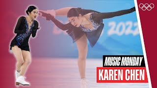 ⛸️ Requiem on Ice ❄️ Karen Chen at Beijing 2022 [upl. by Kram159]