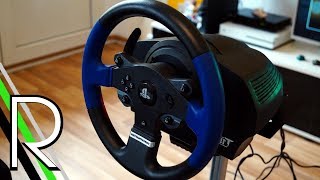 Thrustmaster T150 RS  Mit 250 kmh durchs Wohnzimmer  Cubi Reviews [upl. by Lamb]