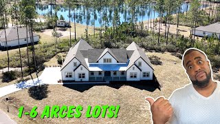 We Found NEW HOMES on 1 Acres Starting at 474K in Jacksonville Suburb  Callahan Florida [upl. by Adaran]