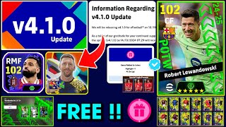 V410 Big Update  🤩🔥 What Is Coming On Thursday In eFootball 2025 Mobile  Free eFootball Coins [upl. by Piotr]