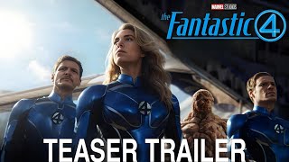 Marvel Studios The Fantastic Four Teaser Trailer 2025  Pedro Pascal Vanessa Kirby [upl. by Boland]