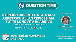 Stipendi docenti e Ata dagli arretrati alla tredicesima tutte le novità in arrivo [upl. by Fredi222]