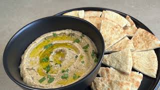 Baba Ganoush Roasted Eggplant Dip [upl. by Esinahs]