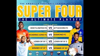 AFL 2023 Mens Super Four  Ultimate Football Playoff Roaring Lions FC vs Diamond FC [upl. by Yerfoeg]