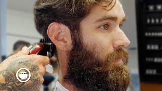 Handsome Guy Cleans Up Hair amp Beard Amazing Results [upl. by Colan]