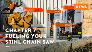 Chapter 7 Fueling Your STIHL Chain Saw  STIHL Tutorial [upl. by Fariss972]