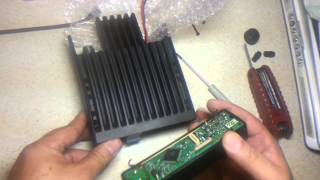 Icom IC2200H display repair video 2 [upl. by Nochur]