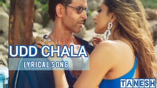 UDD CHALA Lyrical  Music Video  Original Audio  Fighter  Hrithik Roshan  Deepika Padukone [upl. by Naillimixam]