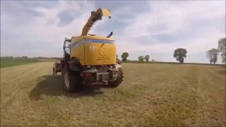 GoPro  Ensilage dherbe 2016  100  New Holland  FR 9060 at Work [upl. by Asiram859]