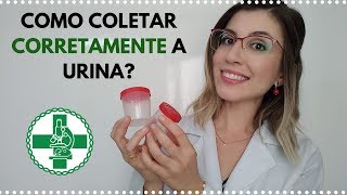 Como coletar corretamente a urina [upl. by Soo]