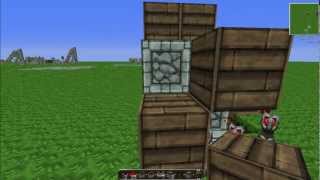 Minecraft 179 2x2 Piston Door Tutorial [upl. by Ainolloppa]