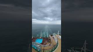 It’s a scary sort of peace travel cruise cruiseship ocean cruising pando travelvlog 2024 [upl. by Anoirtac]