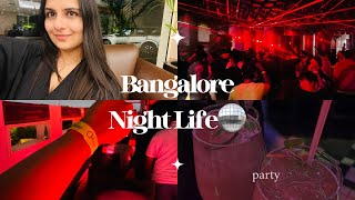 Bangalore Night Club 🪩 Exploring Bangalore  The Lalit Ashok Kitty Ko  Priyanka Bhaduria  Vlogs [upl. by Shinberg]