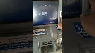 Setor Tunai di ATM BRI [upl. by Arac]