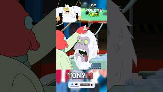 EL PROFESOR DE CONVIERTE EN UN YETI😱🤯 P1  FUTURAMA【T8 EP10】 [upl. by Tlevesor]