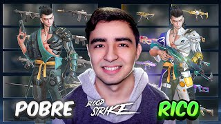 CONVERTÍ a MILLONARIA la CUENTA BOT de UN SUSCRIPTOR con SKINS ULTRA y LEGENDARIAS en BLOODSTRIKE [upl. by Tandie]