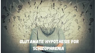 Glutamate Hypothesis For Schizophrenia [upl. by Ailey]