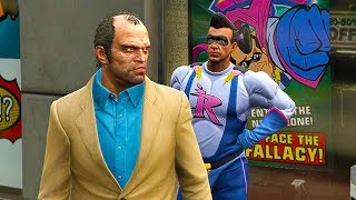 Trevor Meets Impotent Rage Cosplayer 【GTA 5 】 [upl. by Eelyk]