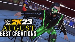 WWE 2K23 BEST Community Creations Of AUGUST🔥 [upl. by Amend]