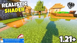 High Realistic Shaders Minecraft PE 1212 Shader MCPE 121  New Working [upl. by Eelorac]